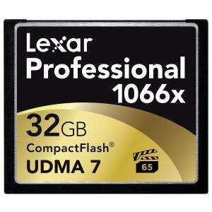 LEXAR Professional CFカード 32GB 1066倍速(160MB/秒) UDMA7 LCF32GCRシリーズ [送料無料]｜bestsupplyshop