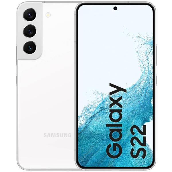 (再生新品) Samsung Galaxy S22 [5G] スマートフォン 128GB ホワイト ...