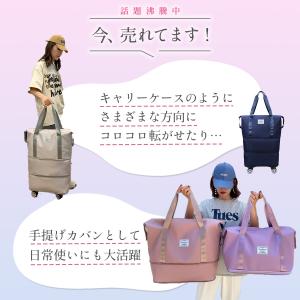 ボストンバッグ キャスター付き キャリーバッグ...の詳細画像2