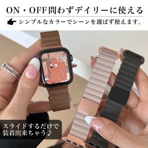 アップルウォッチ バンド シリコン apple...の詳細画像1
