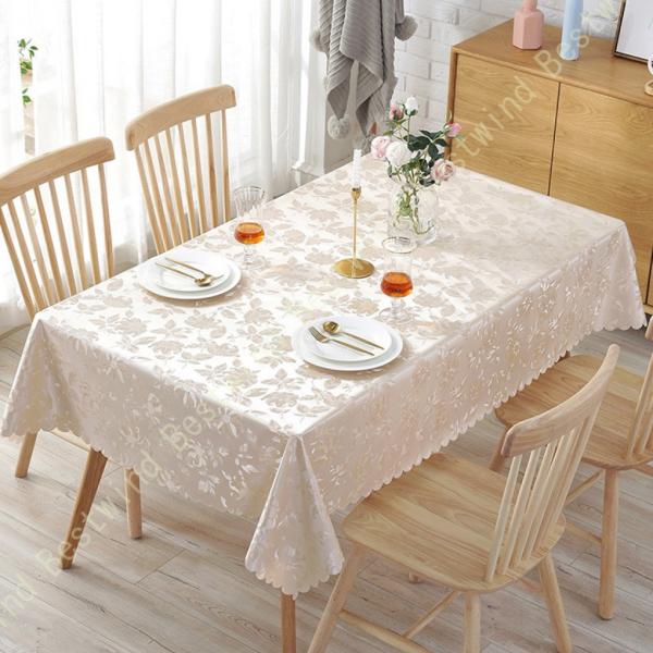 テーブルクロス pvc 北欧 ホーム装飾 マルチサイズ 布 防水 おしゃれ 長方形 汚れにくい テー...