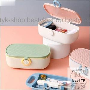 裁縫セット ソーイングセット 2個 裁縫箱 裁縫道具 27種類 ミニ