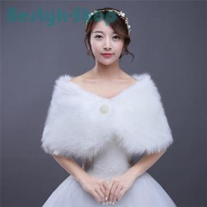 ファーショール 結婚式 ボレロ ウェディング レディース