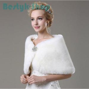 ファーショール 結婚式 ボレロ ウェディング レディース