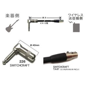 BELDEN/9778 オーダーメイドケーブル/ワイヤレス送信機用/〜40cm