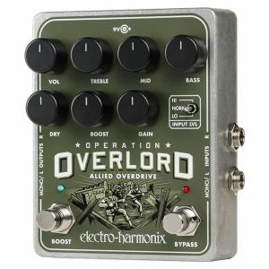 Operation Overlord / ステレオオーバードライブ/ディストーション / Electro-Harmonix（エレクトロハーモニクス） / エフェクター｜beta-music