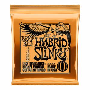 2222 / HYBRID SLINKY / ERNIE BALL（アーニーボール） / エレキギター弦　送料込み｜beta-music