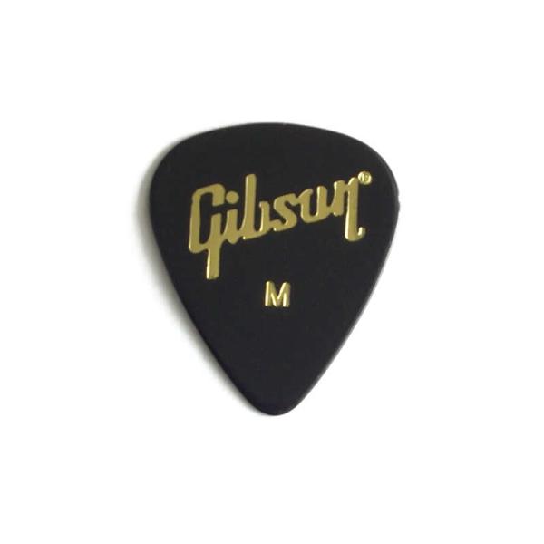 GG-74M/BK ティアドロップ/Gibson／ギブソン ミディアム 黒【12枚セット価格】