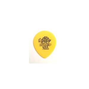 TORTEX Tear Drop/413R/0.73mm/ティアドロップ/イエロー/Jim Dunlop/ジムダンロップ（12枚セット）｜beta-music