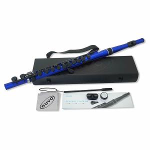 【美品】NUVO ヌーボ　スチューデントフルート2.0 nuvo nuvo Student Flute 2.0 Blue/Black ヌーヴォ プラスチック製