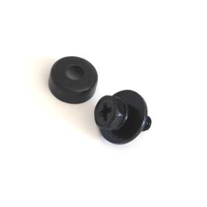 MS410MSC / 取付ネジ(M4x10mmブラック、ローゼット付、1個)/ TAMA（タマ）ドラムパーツ