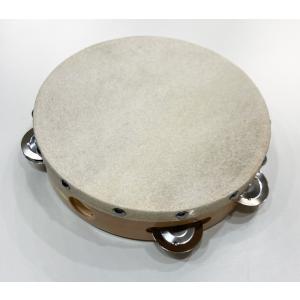 TCS-21/7 /  B級品（小キズ有り）品/ 皮付きタンバリン /