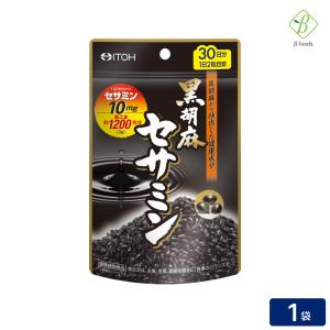 黒胡麻セサミン 60粒(約30日分)   メール便 ポイント消化 [M便 1/4] 井藤漢方製薬