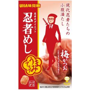 UHA味覚糖 旨味シゲキックス忍者めし梅かつお味 x 1個 500