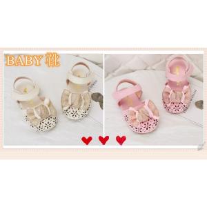 子供靴リボンおしゃれ柔軟女の子可愛いベビーサンダルベビーフォーマルベビーサンダル履かせやすいファーストシューズ結婚式キッズ靴