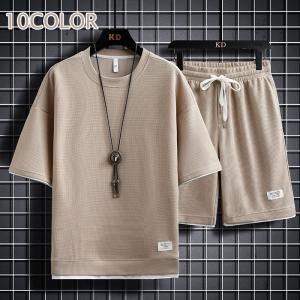 セットアップ メンズ 半袖 夏 大きいサイズ おしゃれ