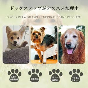 即納 ドッグステップ 犬 3段 4段 ペット ...の詳細画像1