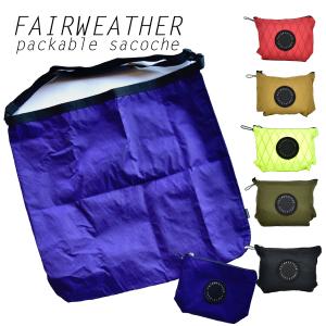 FAIRWEATHER パッカブルサコッシュ フェアウェザー packable sacoche自転車...