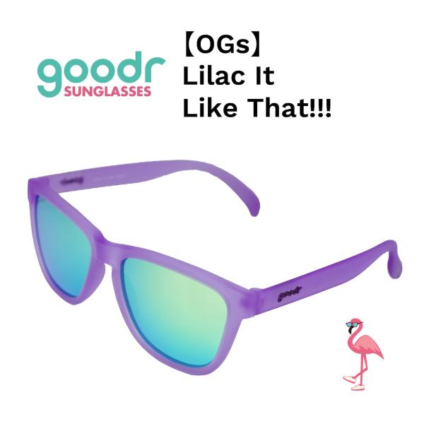 goodr【OGs】Lilac It Like That!!! グダー ランニングサングラス 偏光レ...