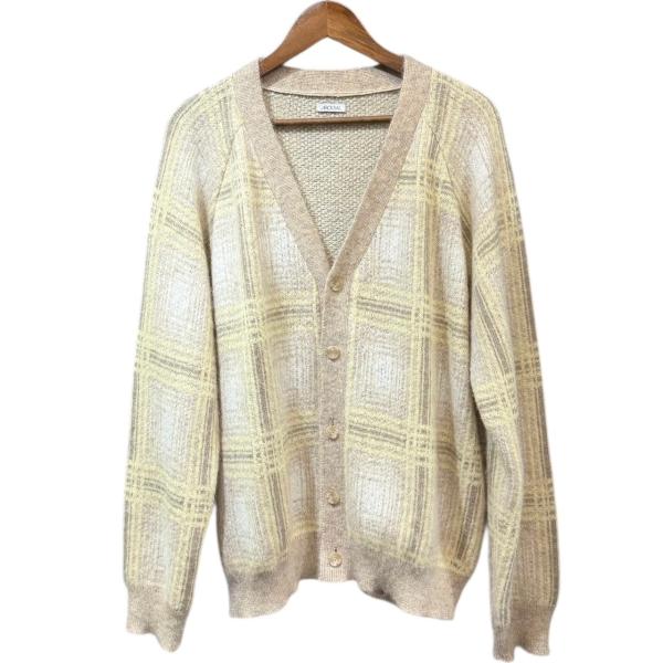 AROUSAL アローサル 24SS OMBRE MOHAIR CARDIGAN オンブレモヘヤチェ...