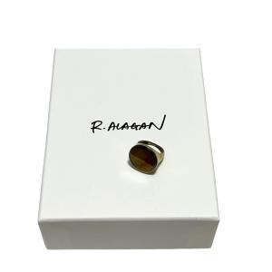 R.ARAGAN ララガン オニキス ピアス r.alagan ララガン ralagan ピアス amberの通販 by shop｜ラクマ