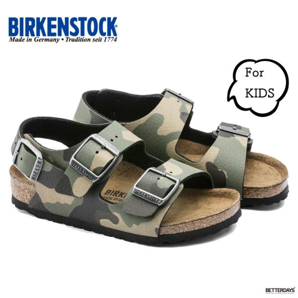 サンダル キッズ ビルケンシュトック ミラノ BIRKENSTOCK MILANO KIDS BF ...