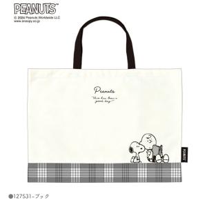 【名入れ刺繍可能】スヌーピー レッスンバッグ ...の詳細画像3