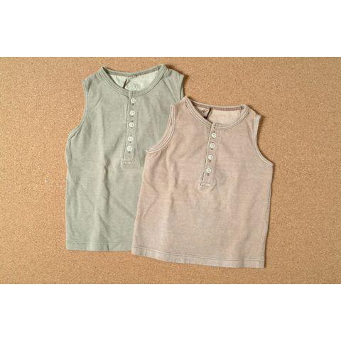 タンクトップ キッズ 80cm95cm110cm BNT ビーエヌティー ヘンリーネック