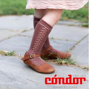 ソックス 女の子 コンドル ベビーサイドオープンワーク ニーハイソックス キッズ ベビー 赤ちゃん 防寒 condor BABY SIDE OPENWORK SOCKS｜betterdays777