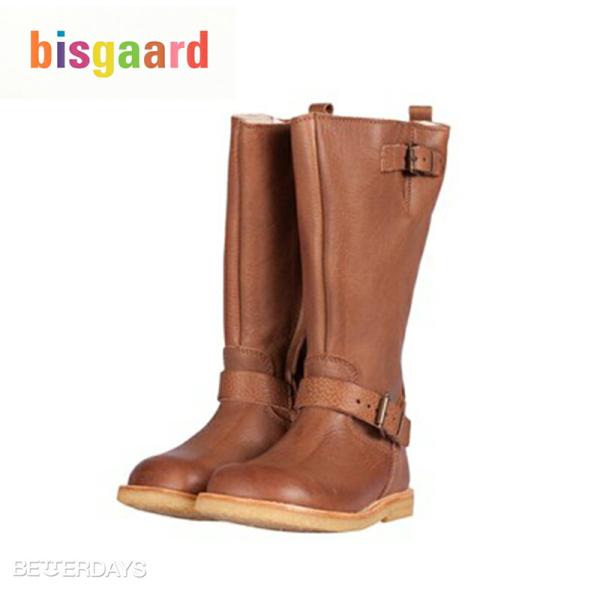 レザーブーツ キッズ  ビスゴ定価26040円税込 bisgaard 31 19cm ・通学に最適 ...