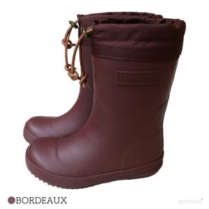 ボア付きレインブーツ キッズ ビスゴ 長靴 1...の詳細画像3