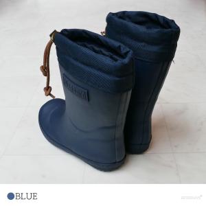 ボア付きレインブーツ キッズ ビスゴ 長靴 1...の詳細画像5