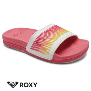 ビーチサンダル 女の子 ガールズ ロキシー ROXY PN1 RG SLIPPY LX 18-22cm