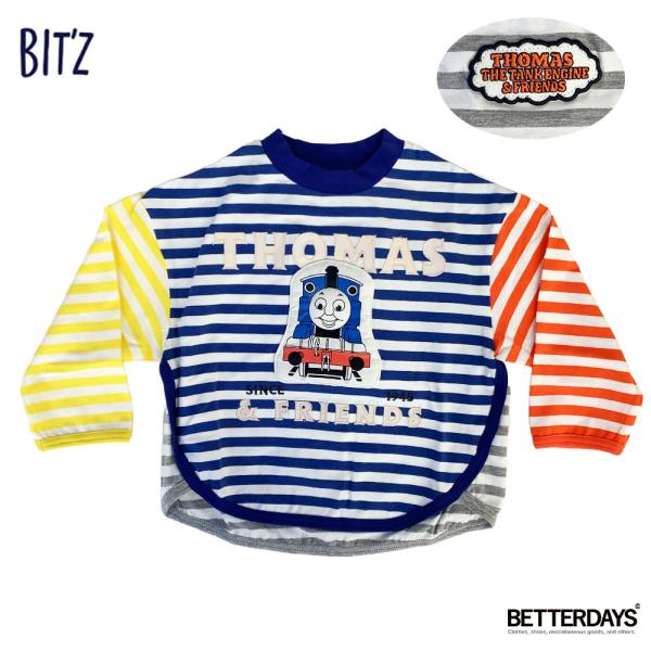 ロング Tシャツトーマス キャラクター ベビー キッズ 長袖Tシャツ BIT'Z Bitz 男の子 ...