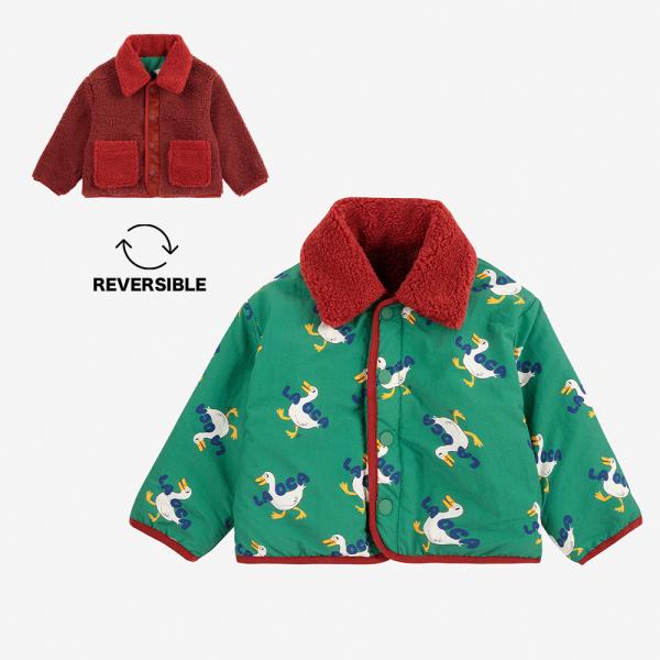 ジャケット  キッズ ベビー ボボ・ショーズ リバーシブル La Oca all over reve...