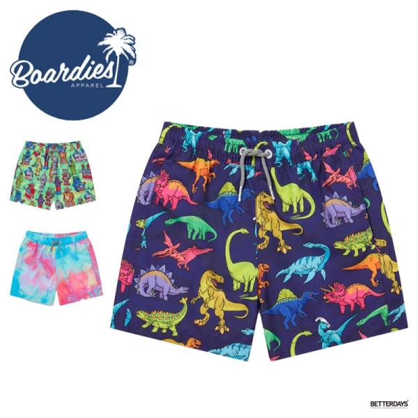 水着  短パン 男の子 キッズ ベビー Boardies ボーディーズ KIDS VIBRANT D...