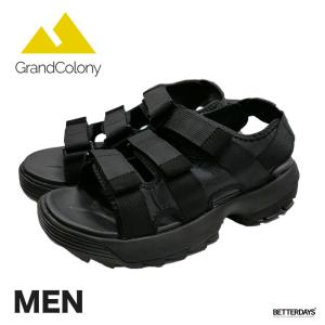サンダル メンズ Grand colony  Men's SANDAL ストラップサンダル 3BELT SANDAL  靴 グランドコロニー｜betterdays777