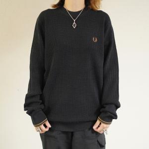 FRED PERRY（フレッドペリー） セーター WAFFLE STITCH JUMPER K6507