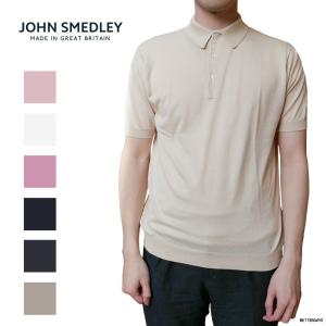 JOHN SMEDLEY（ジョンスメドレー） ニットT 半袖 プルオーバー メンズ