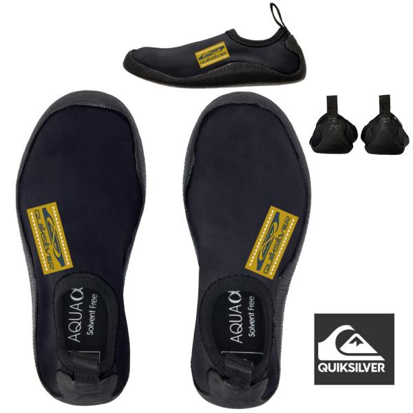 ウォーターシューズ ロゴプリント ビーチサンダル キッズ クイックシルバー QUIKSILVER B...