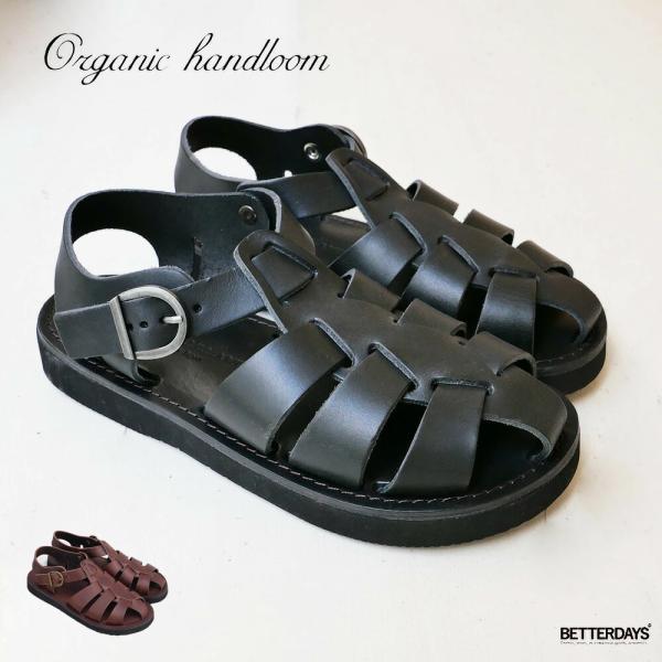 サンダル レディース グルカサンダル GURKHA Organic Handloom オーガニックハ...