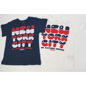 Tシャツ キッズ OIL オイル ジュニア&大人サイズ レディース メンズ NEW YORK CITY OIL CLOTHING SERVICE 子供服 165cm｜betterdays777