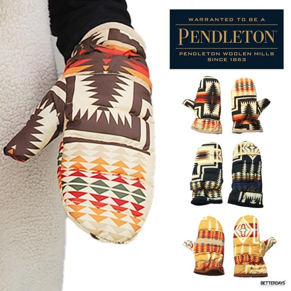手袋 レディース ペンドルトン UCダウン PENDLETON UC DOWN MITTENS ミト...