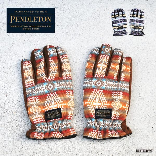 手袋 メンズ ペンドルトン コーデュロイ スマホ対応  PENDLETON CORDUROY GLO...