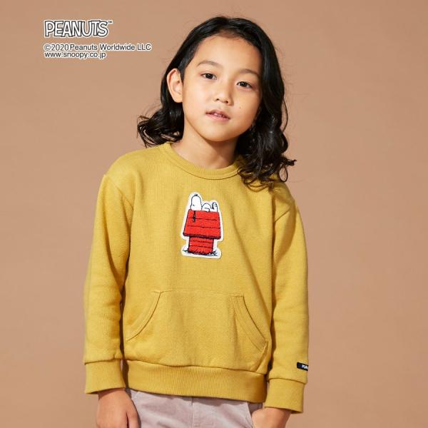 トレーナー ベビー キッズ スウェット トップス F.O.KIDS サガラワッペントレーナー スヌー...