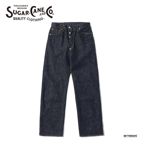 デニム ジーンズ シュガーケーン メンズ ウエストオーバーオールズ SUGAR CANE Lot N...