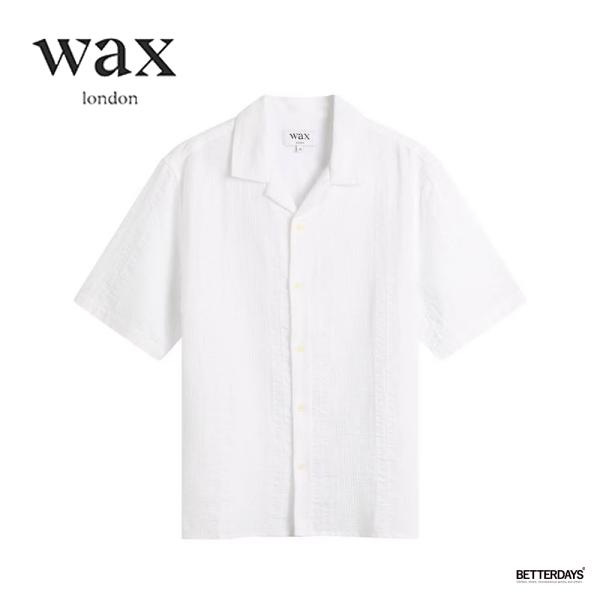 シャツ 半袖シャツ メンズ ユニセックス ワックスロンドン wax london Didcot Do...