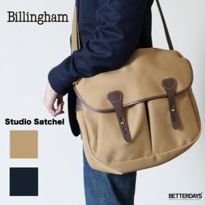 美品✨ Billingham ビリンガム スタジオサッチェル ショルダーバッグ ショルダーバッグ ビリンガム Billingham Studio Satchel スタジオ