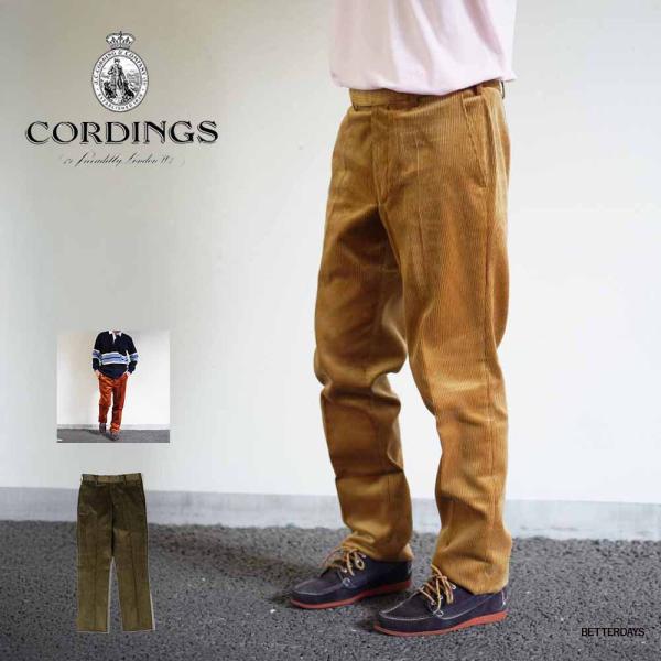 ボトムス メンズ パンツ コーデュロイ トラウザーズ ベルトループ コーディングス CORDINGS...