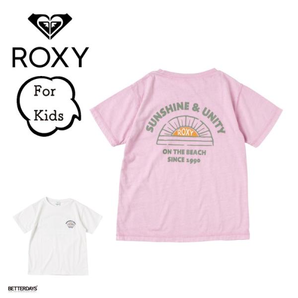 Tシャツ  キッズ ロキシー 半袖 ROXY MINI SUNSHINE&amp;UNITY S/S TEE